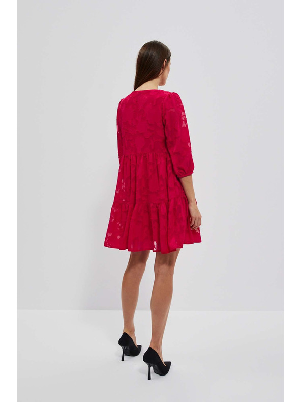 Moodo Rosa Damen-Kleid Moodo