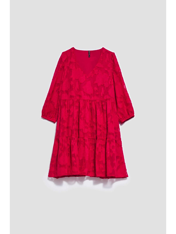 Moodo Rosa Damen-Kleid Moodo