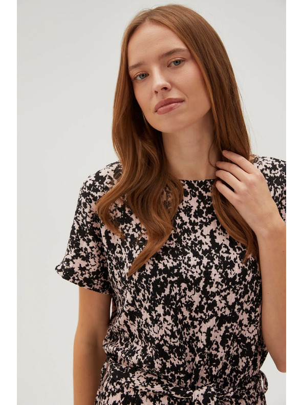 Moodo Damen Kleid schwarz Moodo