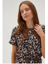 Moodo Damen Kleid schwarz Moodo
