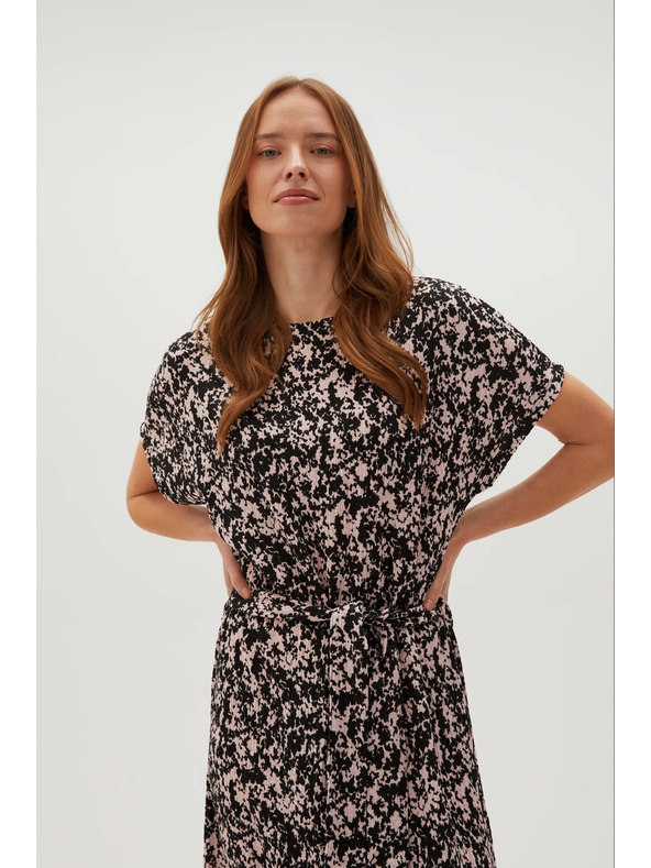 Moodo Damen Kleid schwarz Moodo