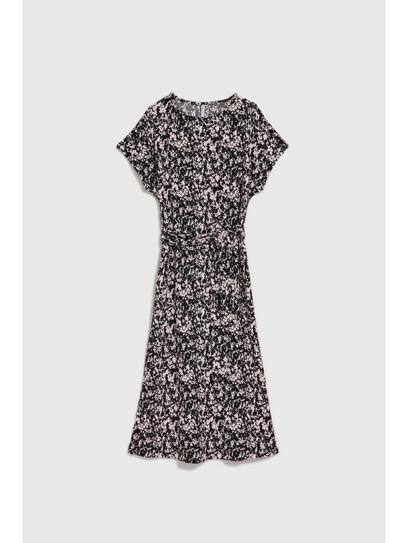 Moodo Damen Kleid schwarz Moodo