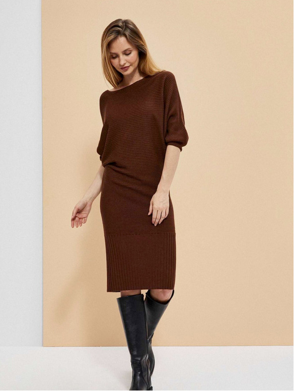 Moodo Braunes Frauenkleid Moodo