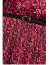 Moodo Rosa Damen-Blumenkleid Moodo