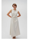 Moodo Beigefarbenes Damen-Kleid von MOODO