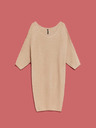 Moodo Beigefarbenes Damenkleid Moodo