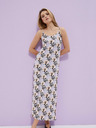 Moodo Violettes Damen-Blumenkleid Moodo