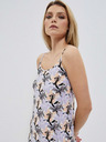 Moodo Violettes Damen-Blumenkleid Moodo