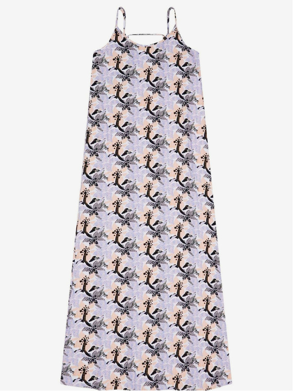 Moodo Violettes Damen-Blumenkleid Moodo