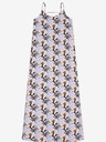 Moodo Violettes Damen-Blumenkleid Moodo