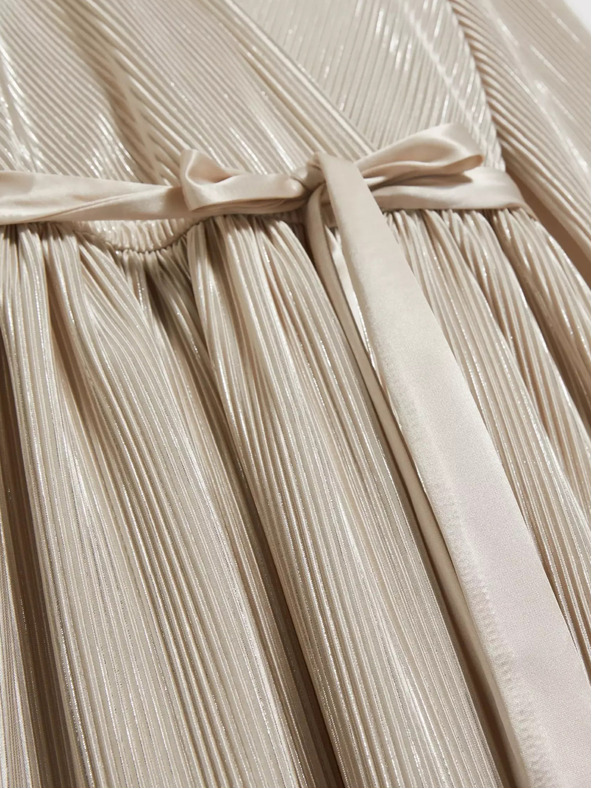 Moodo Beigefarbenes Damen-Kleid von MOODO