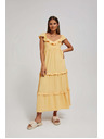 Moodo Gelbes Damenkleid Moodo