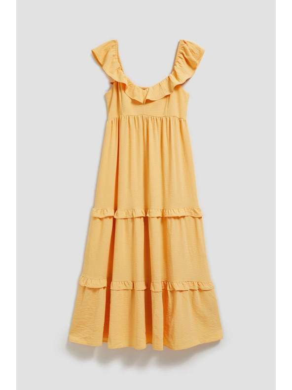 Moodo Gelbes Damenkleid Moodo