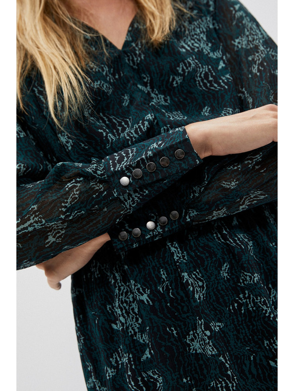 Moodo Grünes Damenkleid Moodo