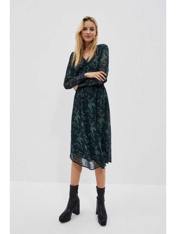 Moodo Grünes Damenkleid Moodo