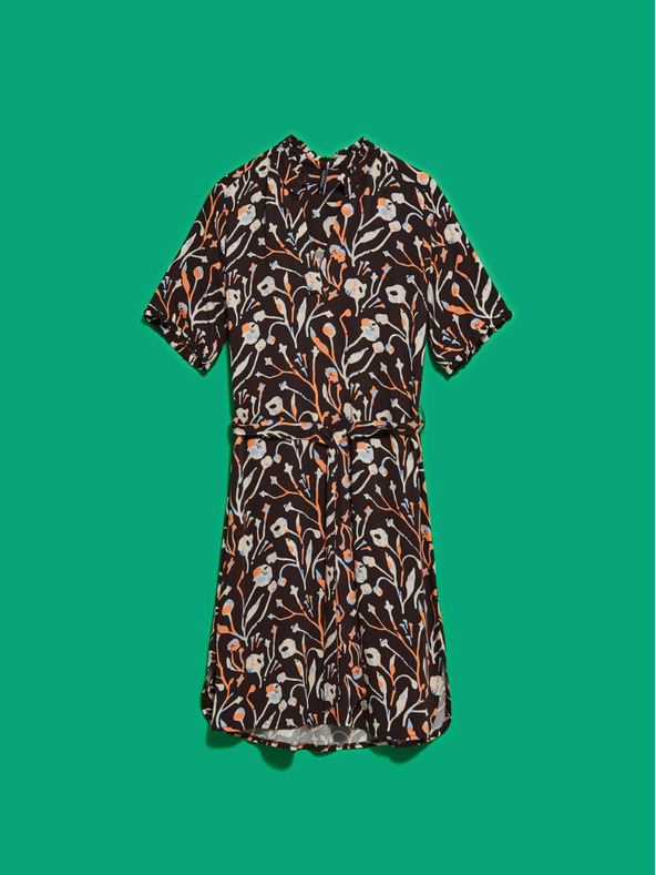 Moodo MOODO gemustertes Damenkleid