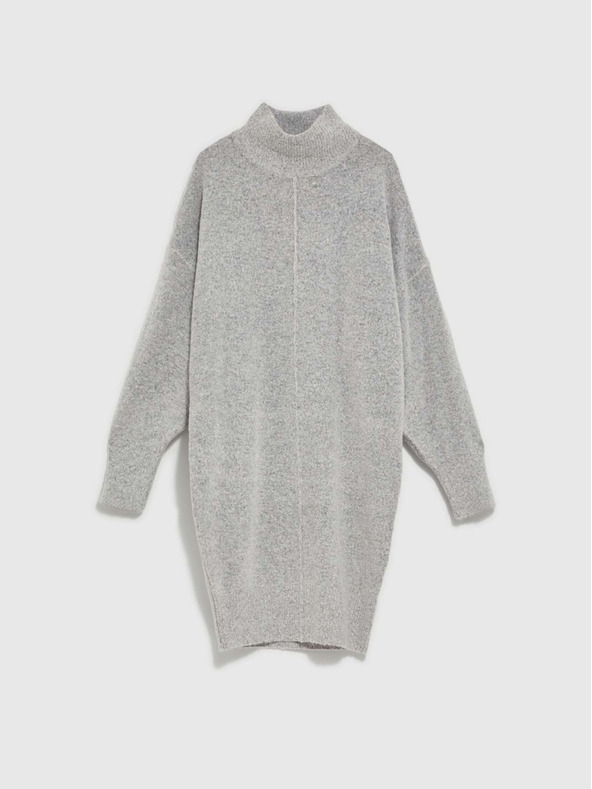 Moodo Hellgraues Damenkleid Moodo