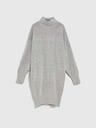 Moodo Hellgraues Damenkleid Moodo