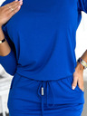 numoco Sportliches Kleid mit Taschen - blau Numoco