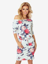 numoco Sportliches Kleid - bunte große Blumen Numoco