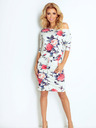 numoco Sportliches Kleid - bunte große Blumen Numoco