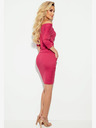 numoco Sportliches Kleid mit Taschen - Himbeere Numoco