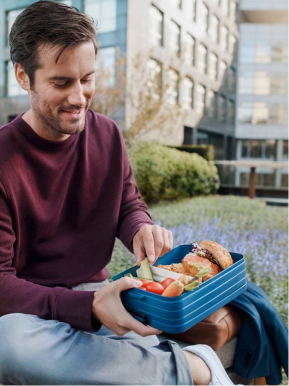 Mepal Dunkelrosa Lunchbox Mepal Bento