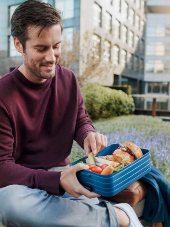 Mepal Hellblaue Mepal Bento-Lunchbox