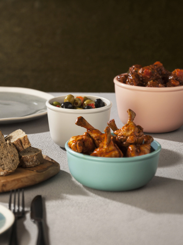 Mepal Hellgraue Schale Mepal Cirqula Nordic White (500 ml)