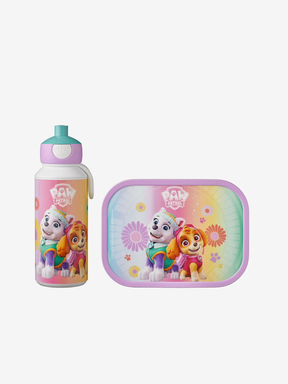 Mepal Gelbes und rosa Snack-Set für Kinder Mepal Campus Paw Patrol Girls