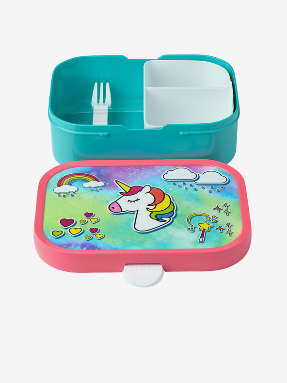 Mepal Mepal Campus Einhorn Hellblaues Snack-Set für Kinder