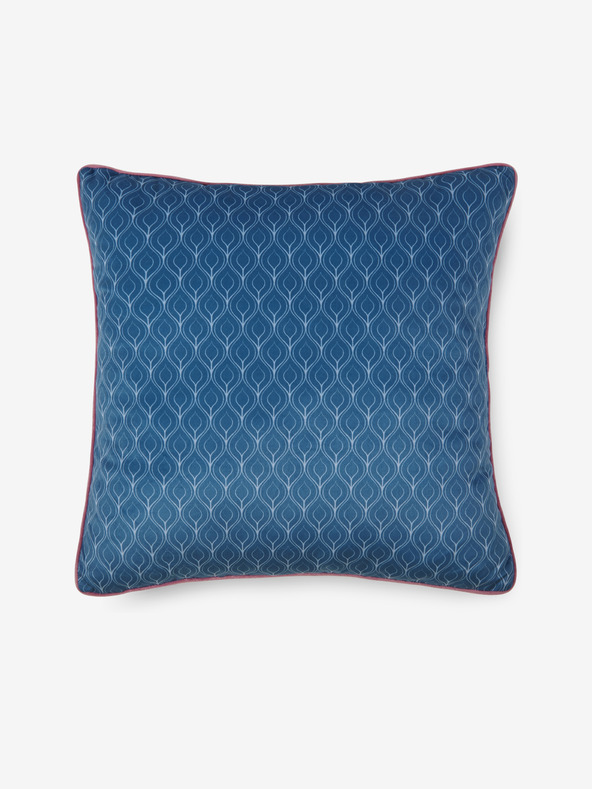 Hip Bedding 48 cm - Blau gemustertes Wendekissen Home Hip Kodiak