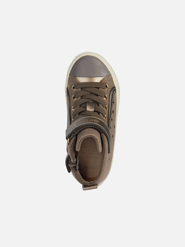 Geox Dunkelgraue Mädchen-Turnschuhe Geox Kalispera