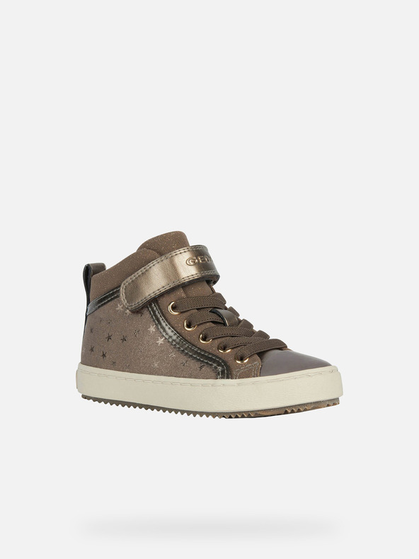 Geox Dunkelgraue Mädchen-Turnschuhe Geox Kalispera