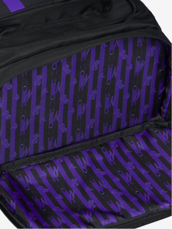 BAAGL  Schwarzer Schulrucksack Cubic Wednesday Baagl