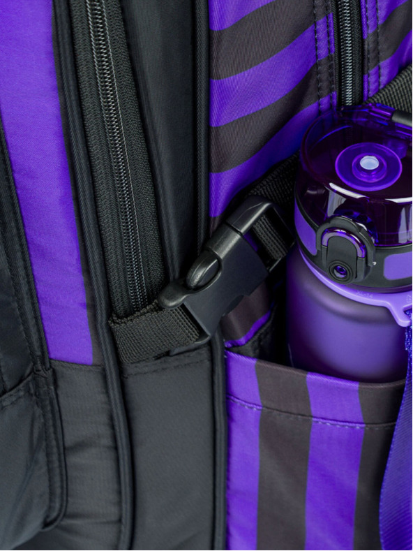 BAAGL  Schwarzer Schulrucksack Cubic Wednesday Baagl