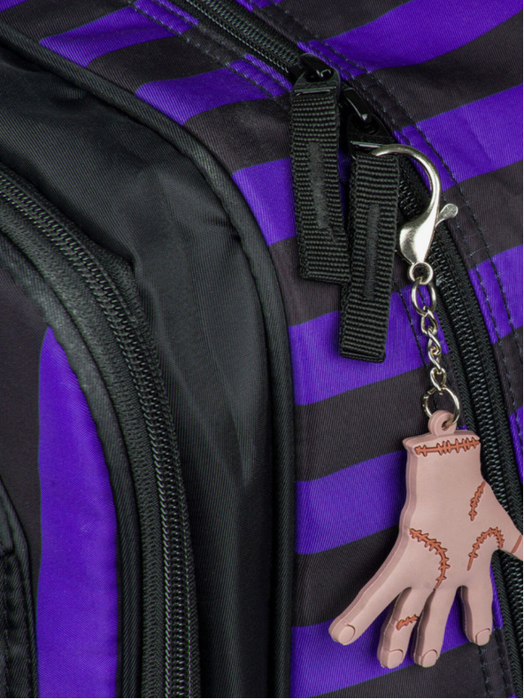 BAAGL  Schwarzer Schulrucksack Cubic Wednesday Baagl