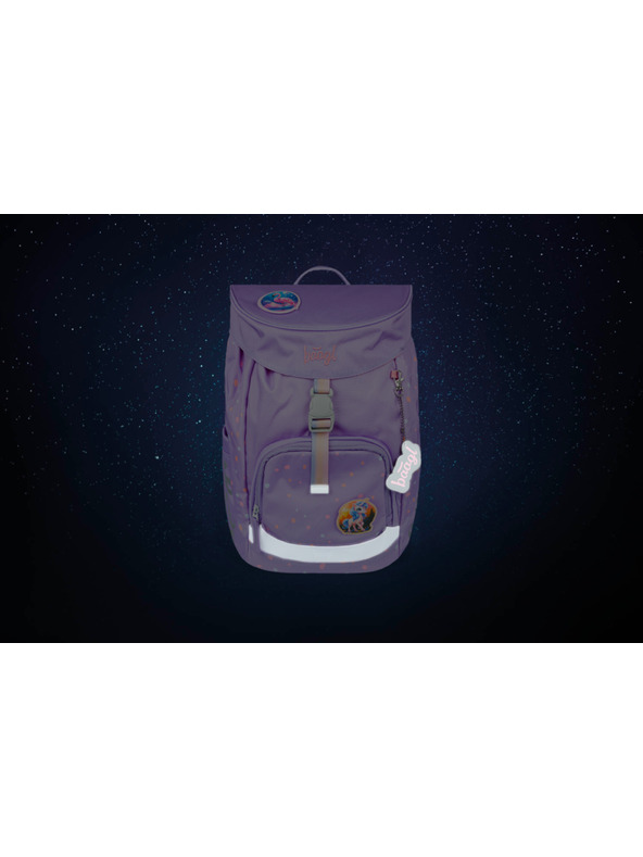 BAAGL  Lila Schulrucksack Airy Haustiere Baagl