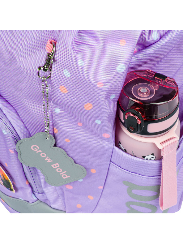 BAAGL  Lila Schulrucksack Airy Haustiere Baagl