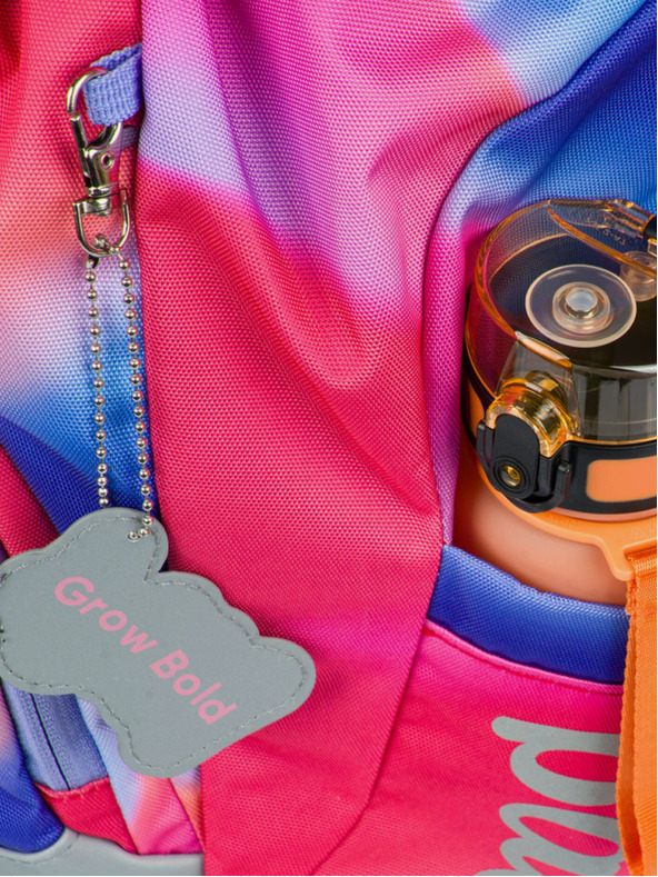 BAAGL  Roter Schulrucksack Airy Hippie Baagl