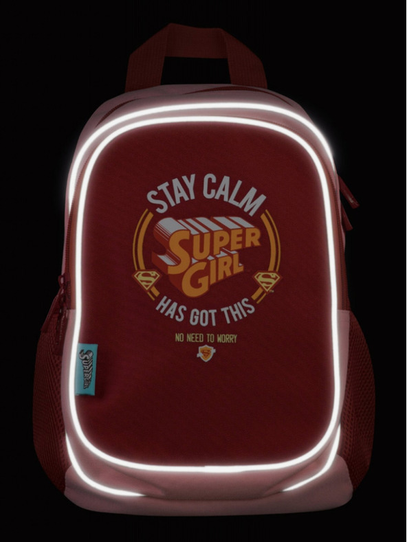 BAAGL  Vorschulrucksack Supergirl - STAY CALM