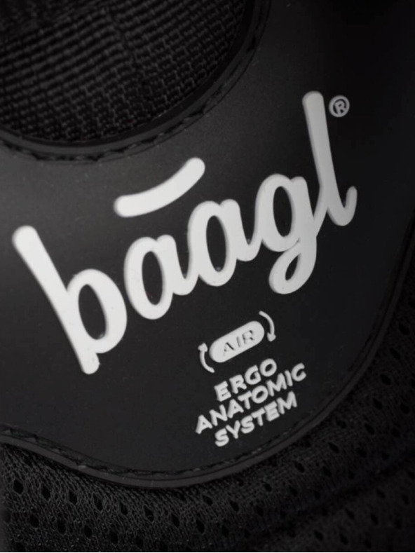 BAAGL  Rosa Schulrucksack Cubic Abstrakt Baagl