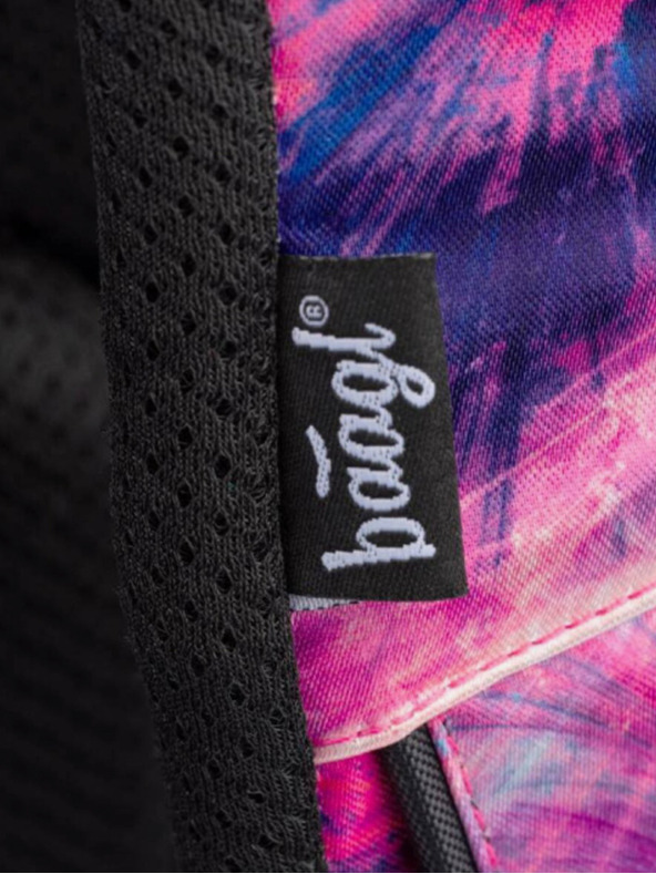 BAAGL  Rosa Schulrucksack Cubic Abstrakt Baagl