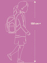 BAAGL  Rosa Schulrucksack Cubic Abstrakt Baagl