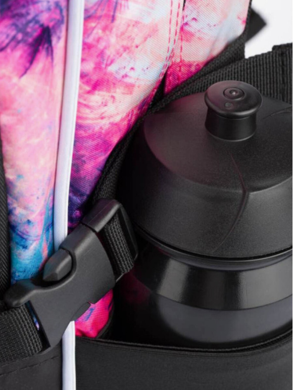 BAAGL  Rosa Schulrucksack Cubic Abstrakt Baagl