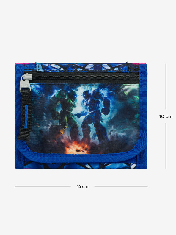 BAAGL  Schwarzes Portemonnaie Baagl Robots