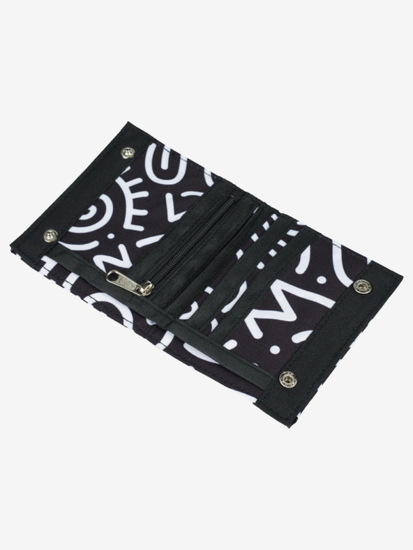 BAAGL  Schwarzes Schülerportemonnaie Baagl Element