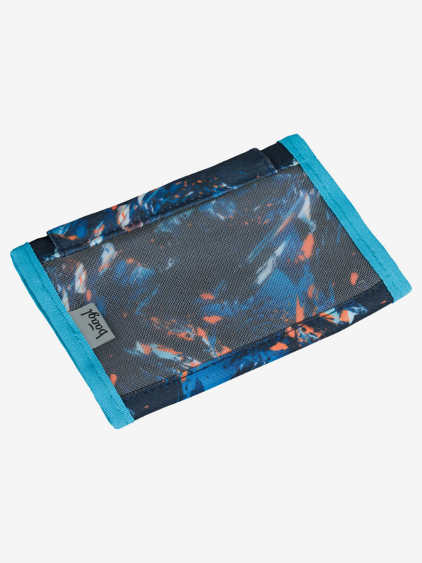 BAAGL  Blaues Portemonnaie Motorrad Baagl