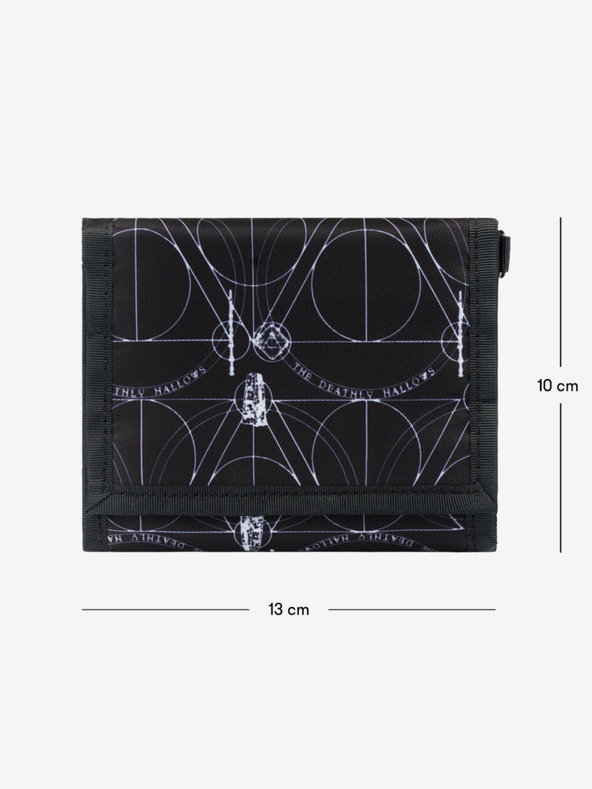 BAAGL  Schwarzes Portemonnaie Baagl Harry Potter Reliquie des Todes