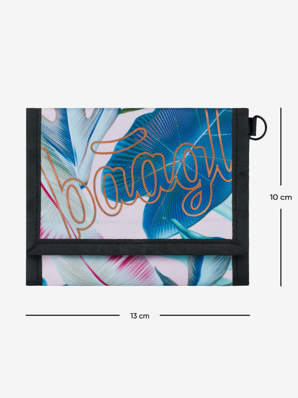 BAAGL  Violette Baagl Blätter Brieftasche